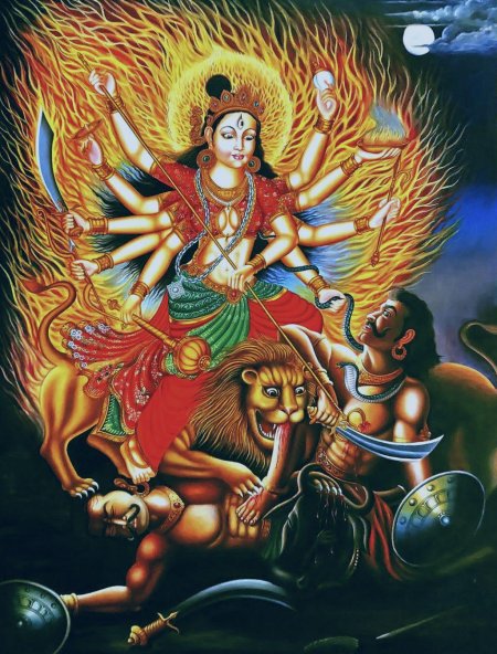 Индийская богиня дурга