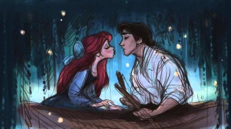 Ариэль и эрик арт