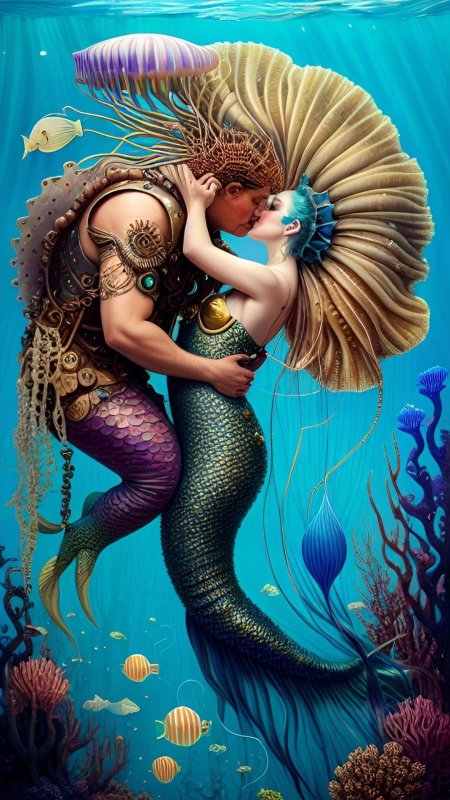Русалка фэнтези