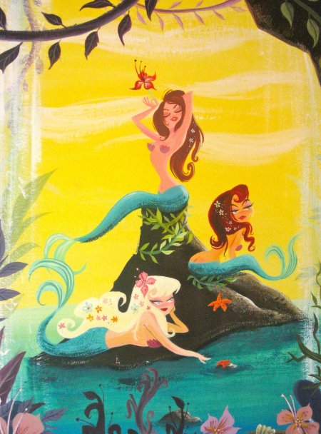 Русалка из мультика