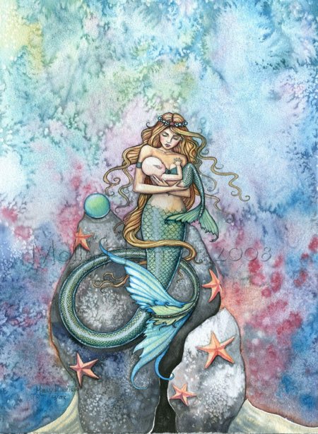 Русалочка картина