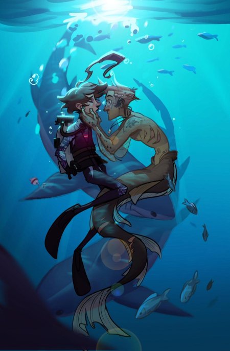 Sharpie91 русалка акула