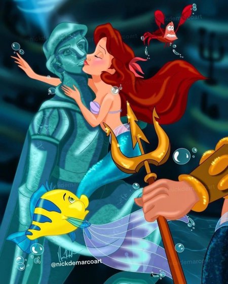 Ариэль русалочка мультфильм