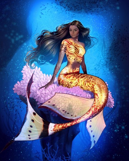 Морская русалка