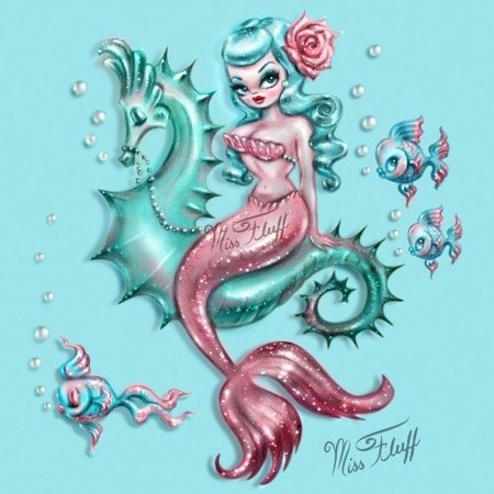 Рисунки русалка