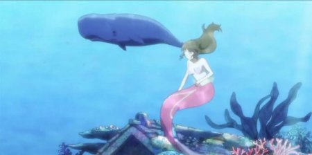 Аниме русалка