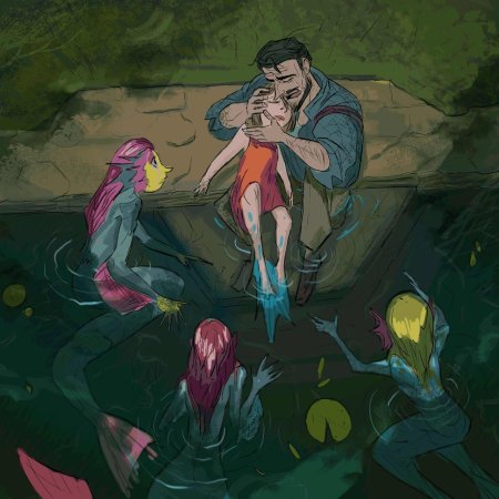 Мермейд болотная русалка