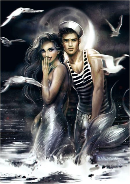 Русалка картина