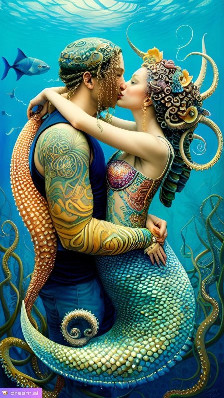 Картины с русалками