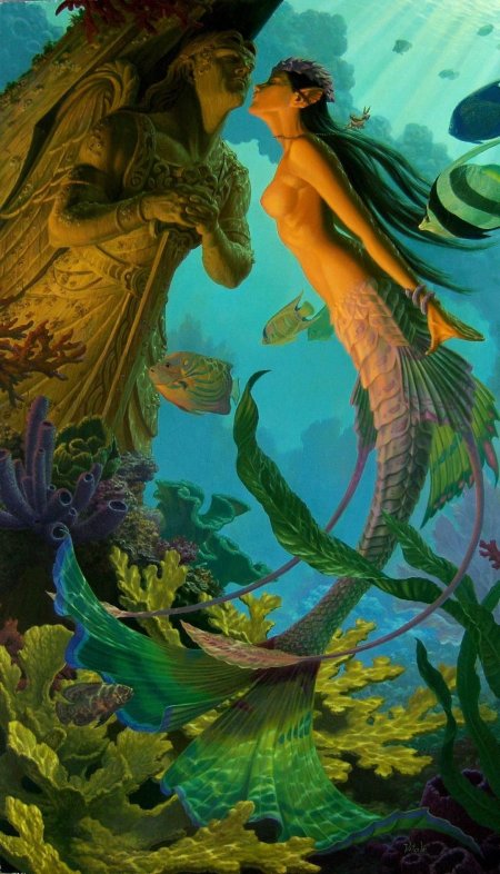 Картины с русалками