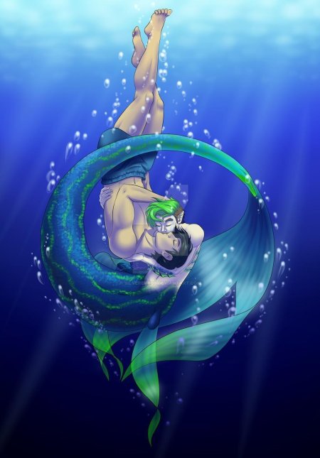 Рисунки русалка