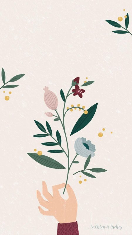 Минималистичные цветы