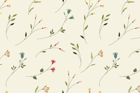 Цветочные паттерны