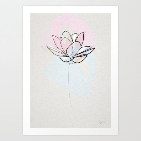 Эскиз лотос