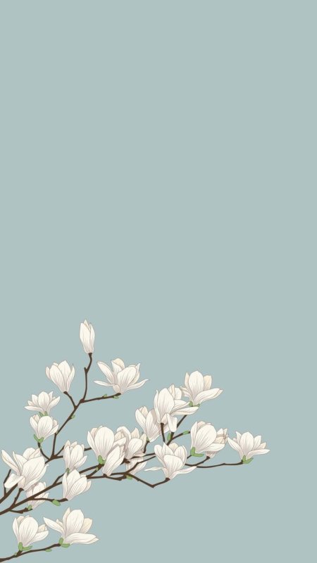 Минимализм цветы