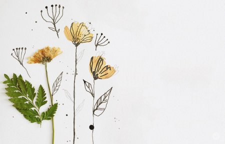 Минимализм цветы