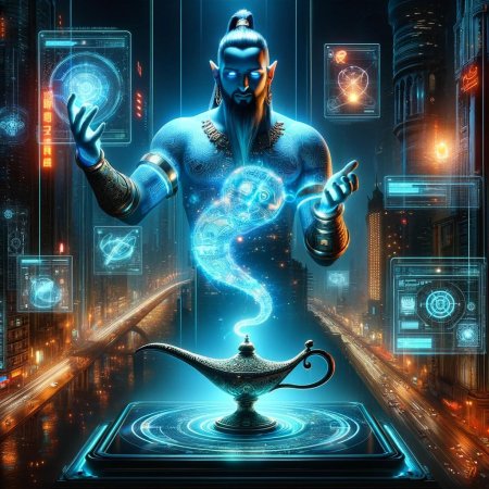 Джин лампа алладина