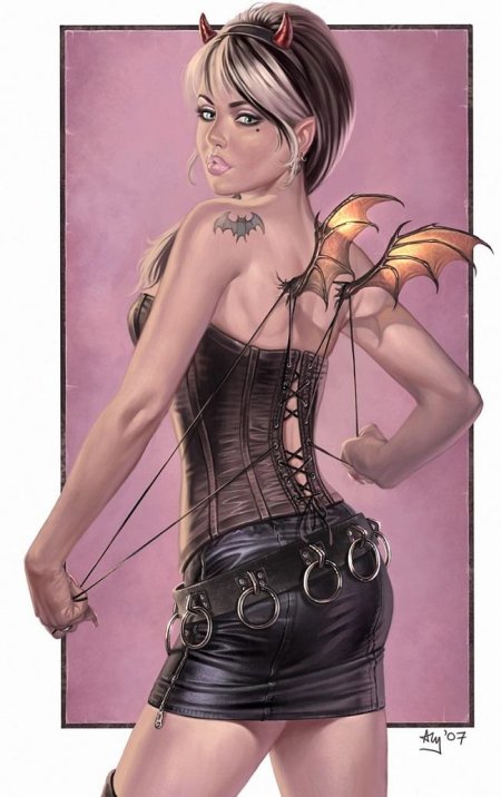 Демонесса арт