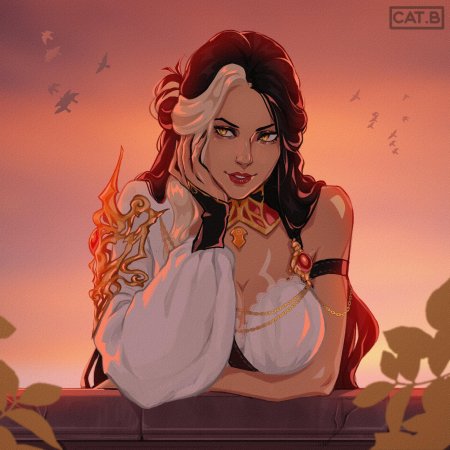 Девушка из фэнтези