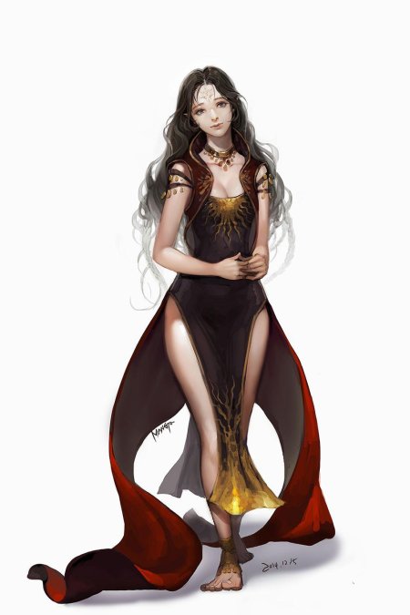 Девушка из фэнтези