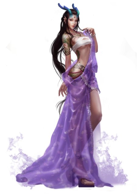 Девушка фэнтези