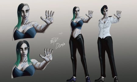 Киборг киберпанк 2077 концепт