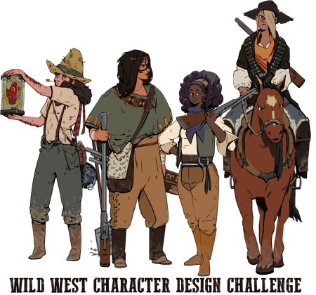 Wild west characters
