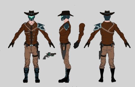 Киберпанк ковбой