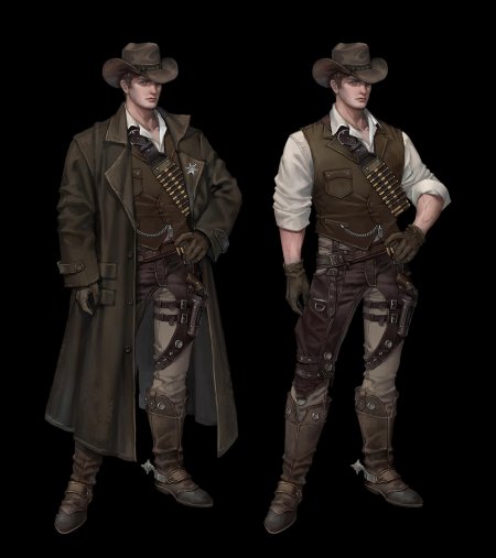 Стимпанк ганслингер