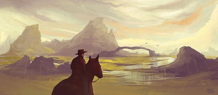 Вестерн концепт арт