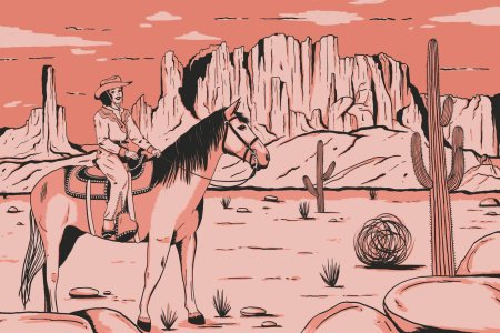 Дикий запад ковбои