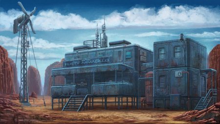 Ретрофутуризм sci fi