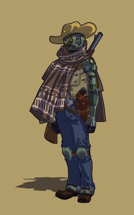 Робот ковбой