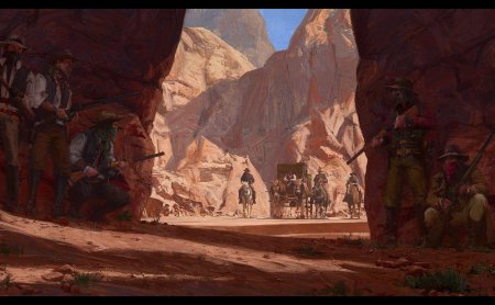 Дикий запад ковбои