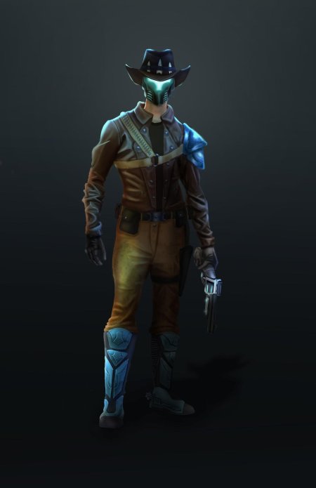 Cyberpunk ковбой