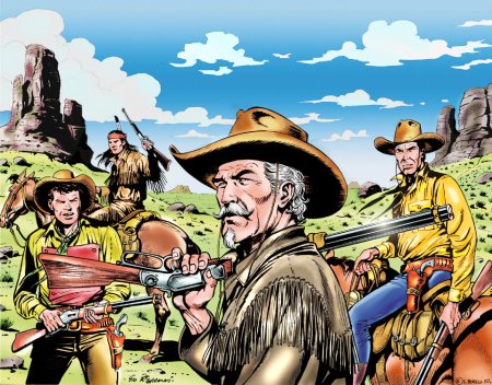 Вестерн комиксы