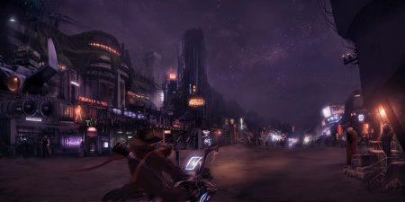 Cyberpunk sci fi церковь