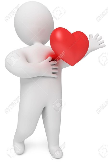 Человечек с сердцем