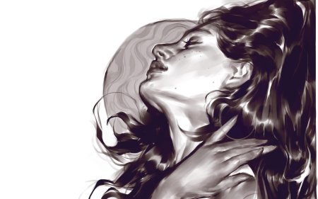 Девушка рисунки