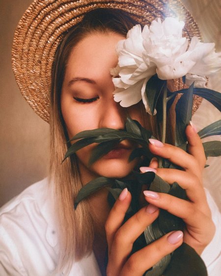 Фотосессия в пионах идеи