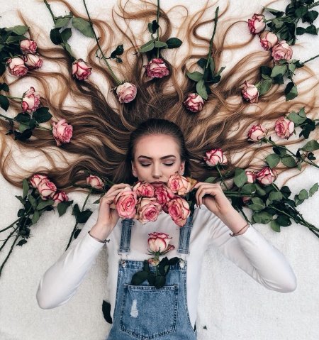 Фотосъемка с цветами