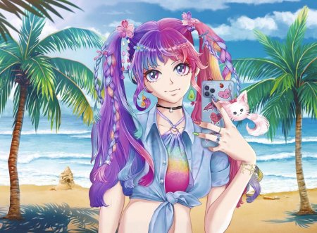 Аниме на пляже