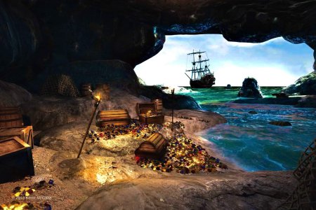 Пираты карибского моря пещера сокровищ