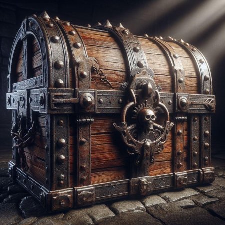 Сундук старинный