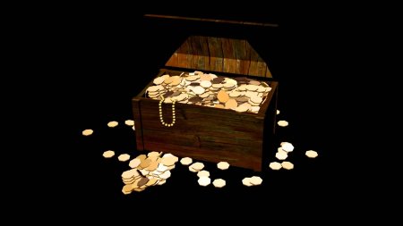Сундук с монетами