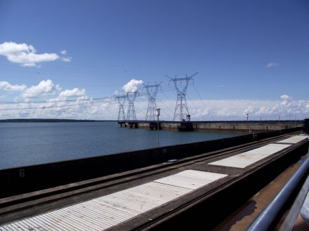 Itaipu reservoir