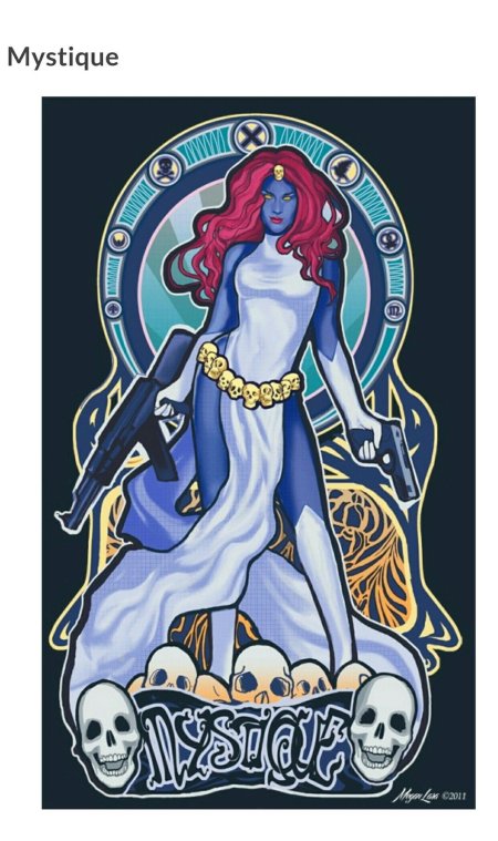 Мистик marvel comics