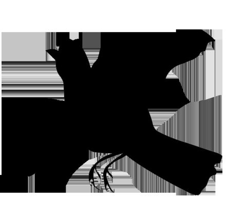 Птица силуэт