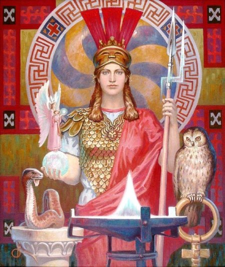 Афина паллада богиня