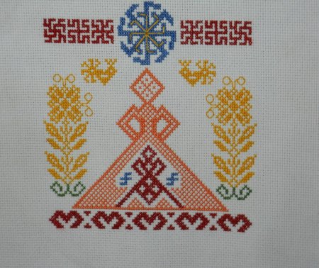 Макошь славянская богиня оберег вышивка